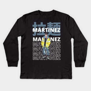 DAVID MARTINEZ Kids Long Sleeve T-Shirt